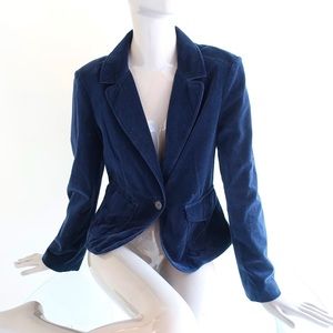 Burberry London Velvet Blazer